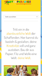 Mobile Screenshot of basteln-gestalten.de